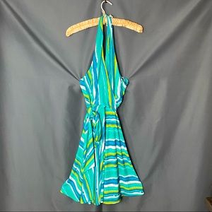 ABS Allen Schwartz Halter Swing Dress